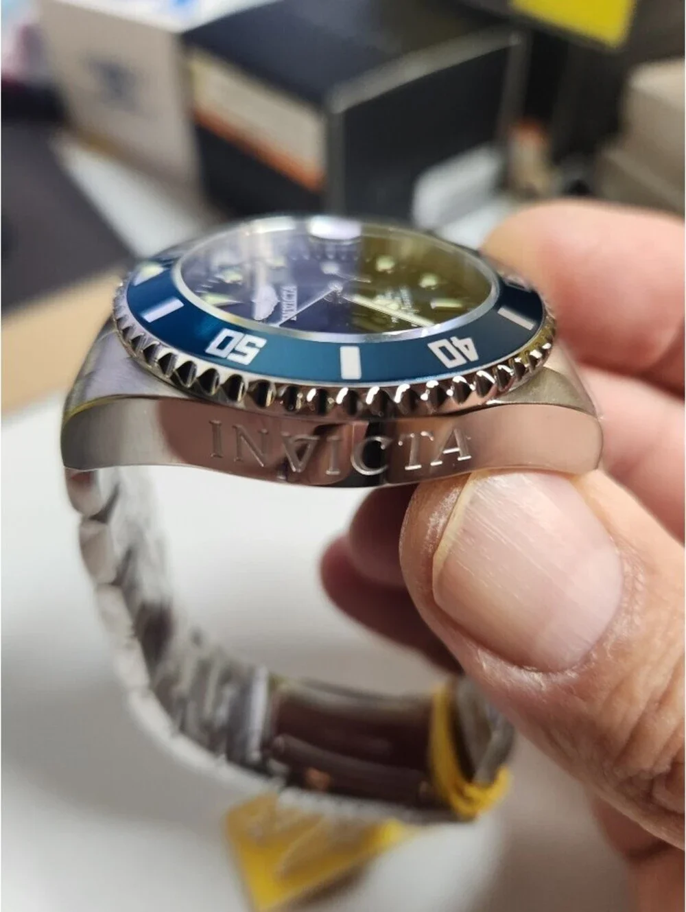 Invicta Pro Diver Automatic Men's Watch - 44mm. Steel (36972)